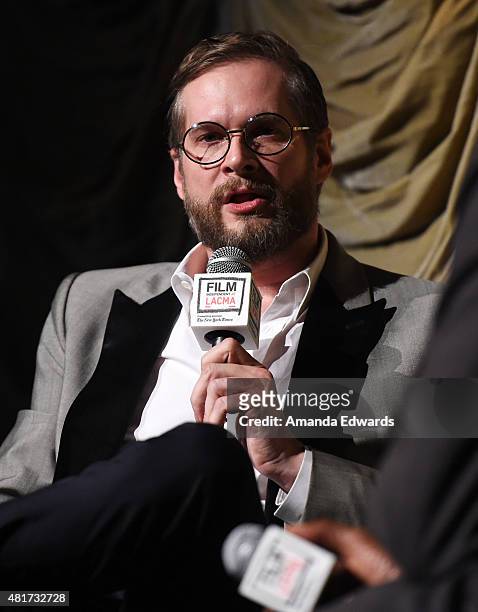 Writer Bryan Fuller attends the Film Independent at LACMA "An Evening With...Hannibal" event at the Bing Theatre at LACMA on July 23, 2015 in Los...