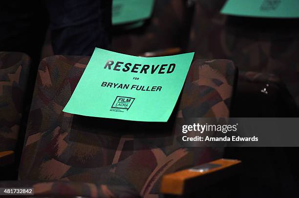 General view of atmosphere at the Film Independent at LACMA "An Evening With...Hannibal" event at the Bing Theatre at LACMA on July 23, 2015 in Los...