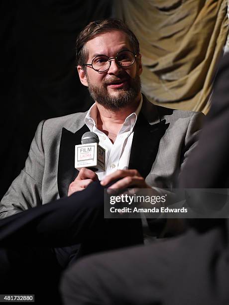 Writer Bryan Fuller attends the Film Independent at LACMA "An Evening With...Hannibal" event at the Bing Theatre at LACMA on July 23, 2015 in Los...