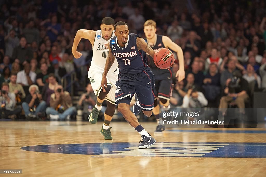 Michigan State University vs University of Connecticut, 2014 NCAA East Regional Finals