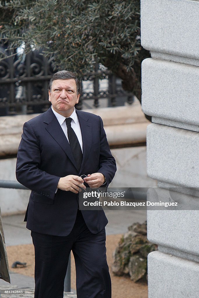 State funeral For Former President Adolfo Suarez