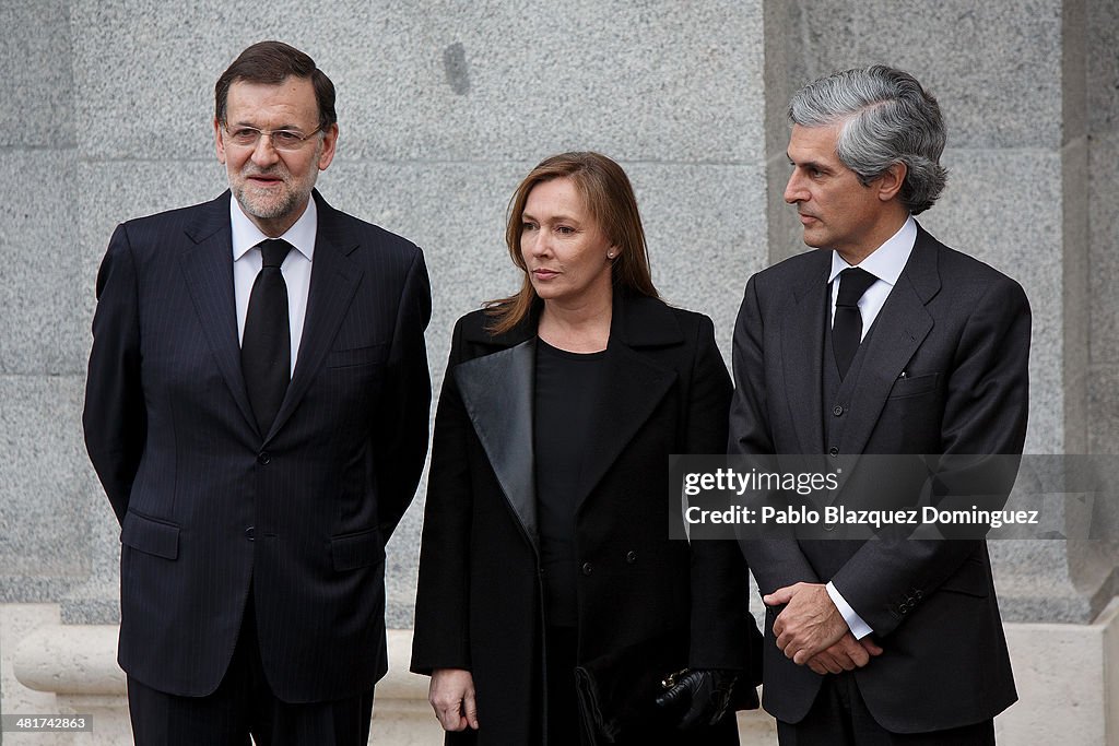 State funeral For Former President Adolfo Suarez