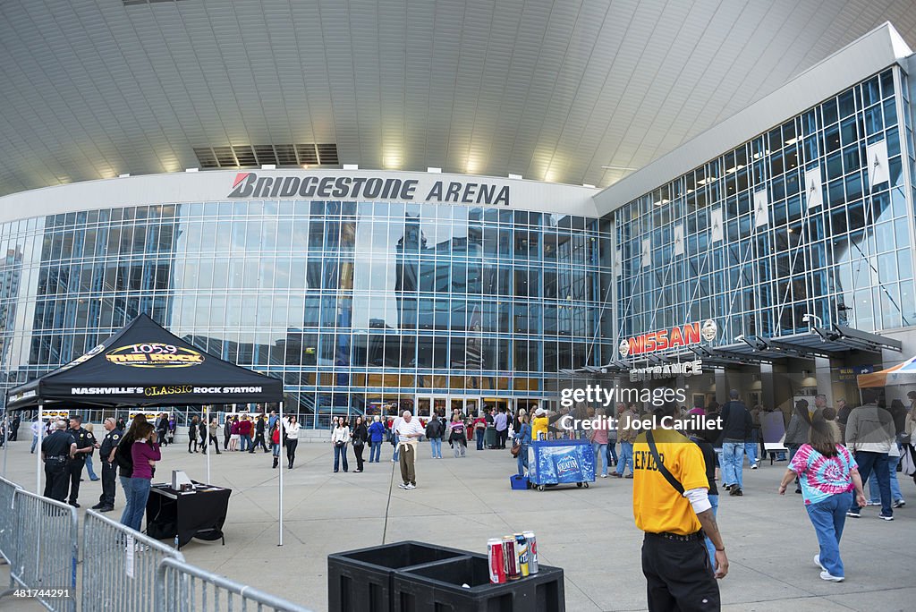 Bridgestone Arena in Nashville Tennessee