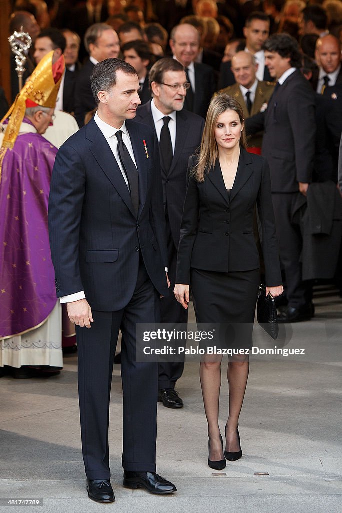 State Funeral For Former President Adolfo Suarez