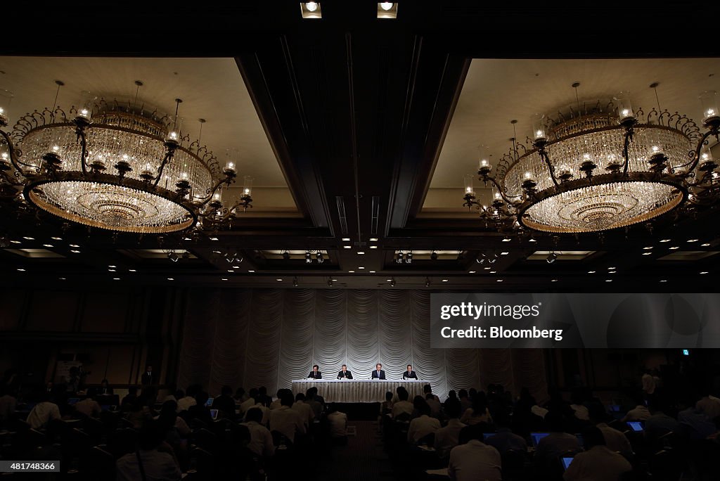 Nikkei Inc. News Conference On $1.3 Billion Acquisition Of The Financial Times