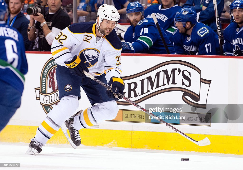 Buffalo Sabres v Vancouver Canucks