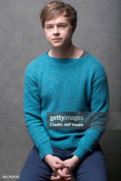 Actor Dane DeHaan is photographed at the Sundance Film Festival 2014 for Self Assignment on January 25, 2014 in Park City, Utah.