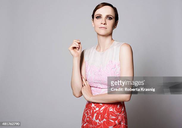 Actress Camilla Filippi is photographed for Self Assignment on JULY 16, 2015 in Rome, Italy.