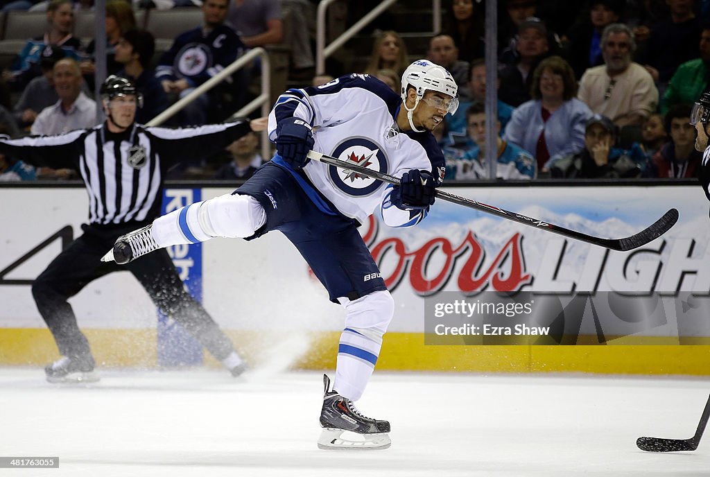 Winnipeg Jets v San Jose Sharks