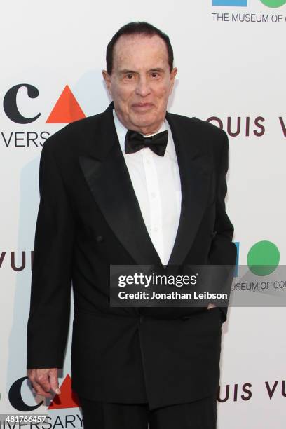 Artist Kenneth Anger attends MOCA's 35th Anniversary Gala presented by Louis Vuitton at The Geffen Contemporary at MOCA on March 29, 2014 in Los...