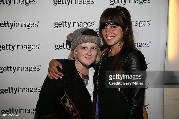 Angela Papuga and Jennifer Foley attend the Getty Images party at Getty House during South By Southwest on March 10, 2014 in Austin, Texas.