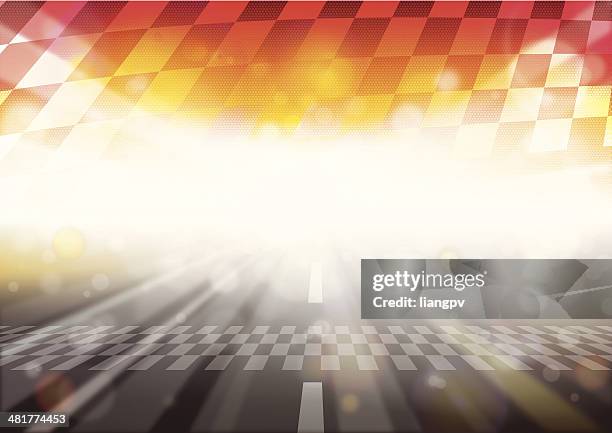 ilustraciones, imágenes clip art, dibujos animados e iconos de stock de carreras de f1 - circuito de carreras de coches