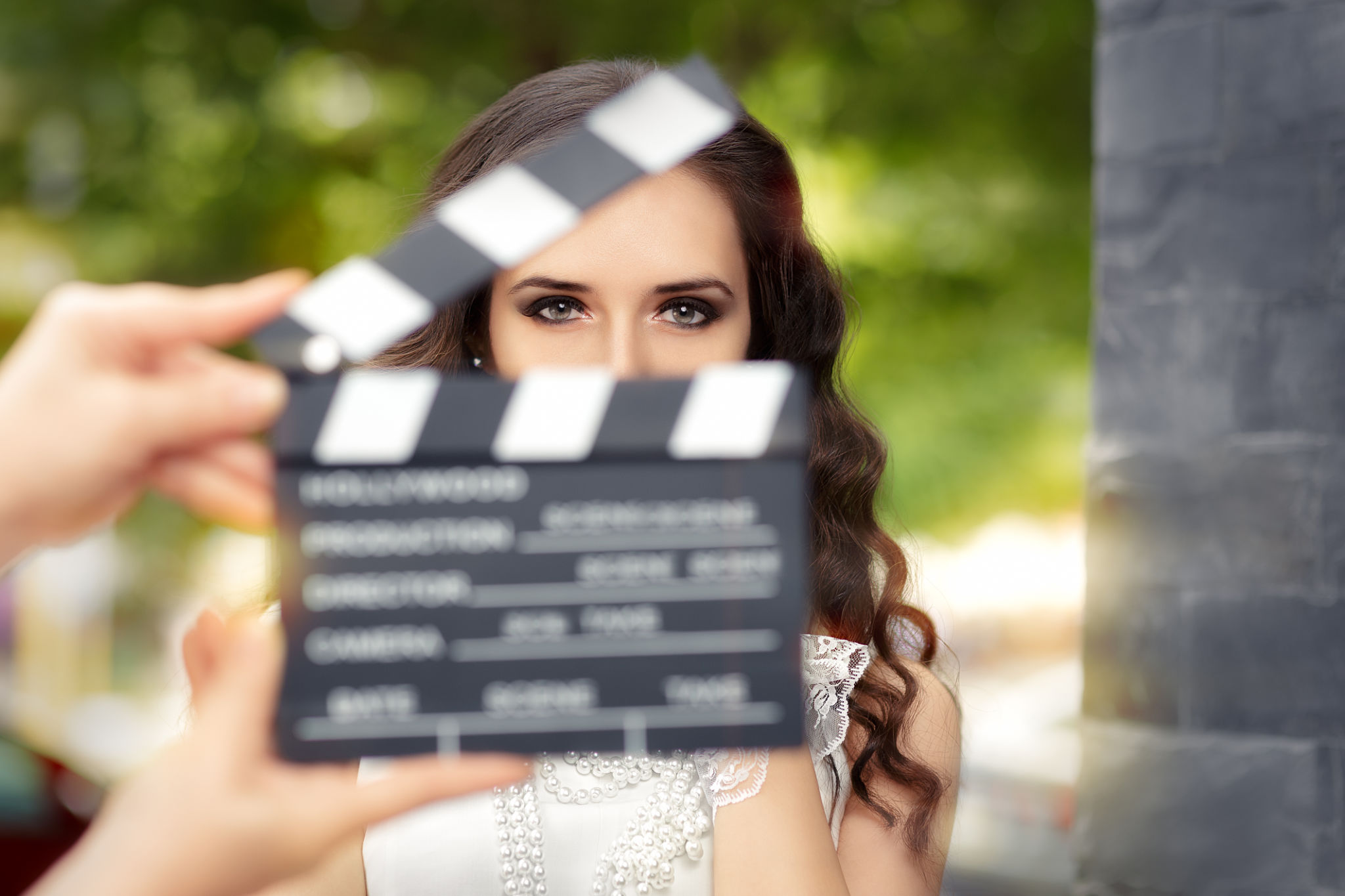 Elegant Woman Ready for a Shoot Elegant Woman Ready for a Shoot