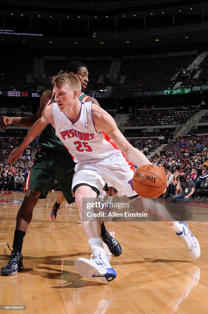 Milwaukee Bucks v Detroit Pistons