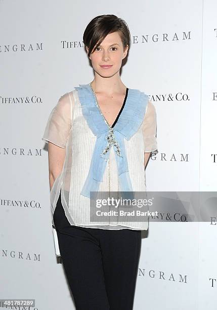 Elettra Wieldeman attends the "ENGRAM" screening at Museum of Modern Art on March 31, 2014 in New York City.