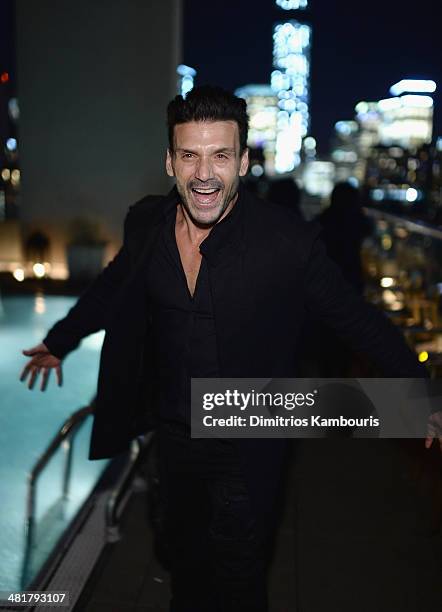 Frank Grillo attends The Cinema Society & Gucci Guilty screening of Marvel's "Captain America: The Winter Soldier after party at The Jimmy at the...