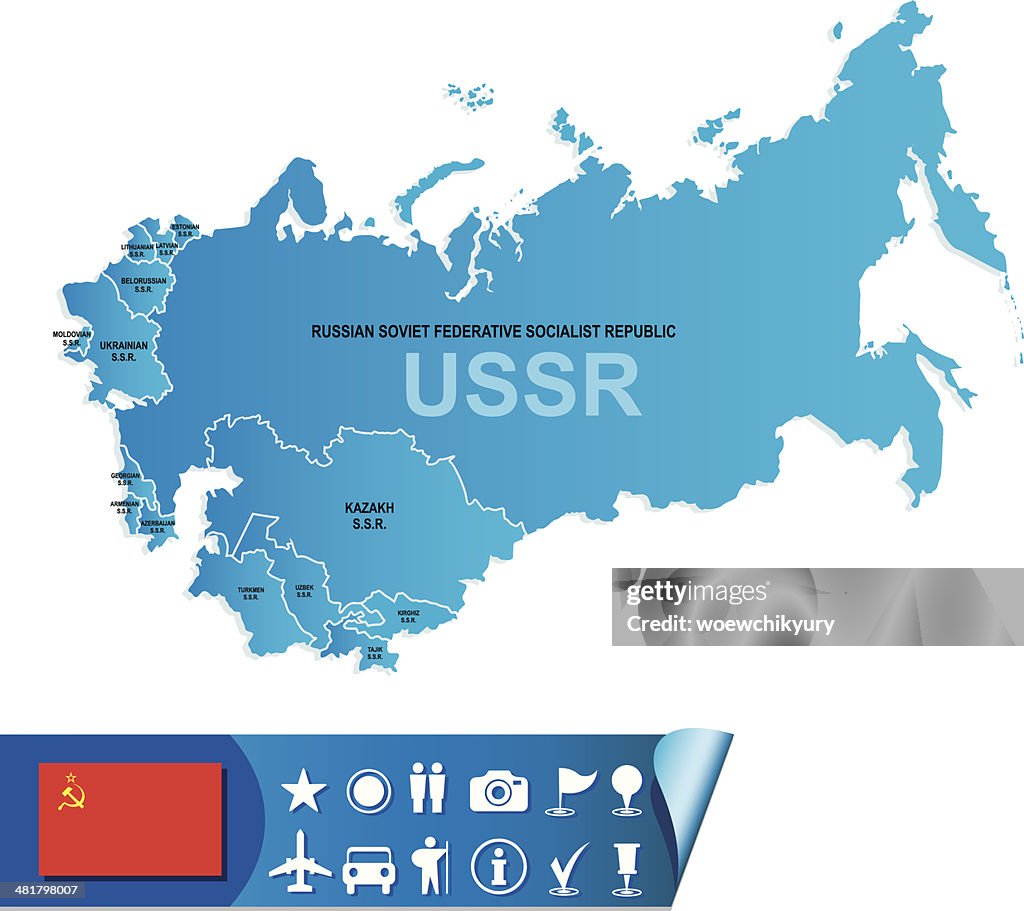 USSR map