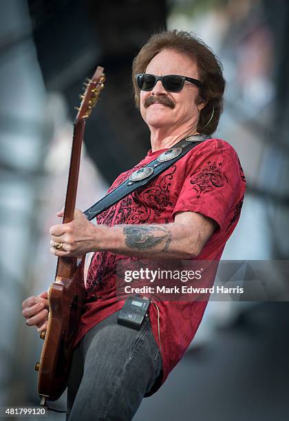 Tom Johnston of The Doobie Brothers is photographed at the Quebec Music Festival in Quebec City for Self Assignment on July 16, 2015.