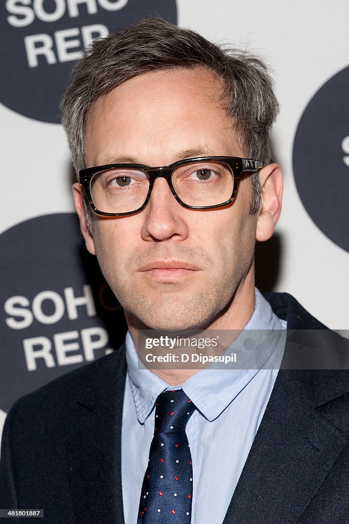 Richard Maxwell attends Soho Rep's 2014 Spring Fete at The Angel