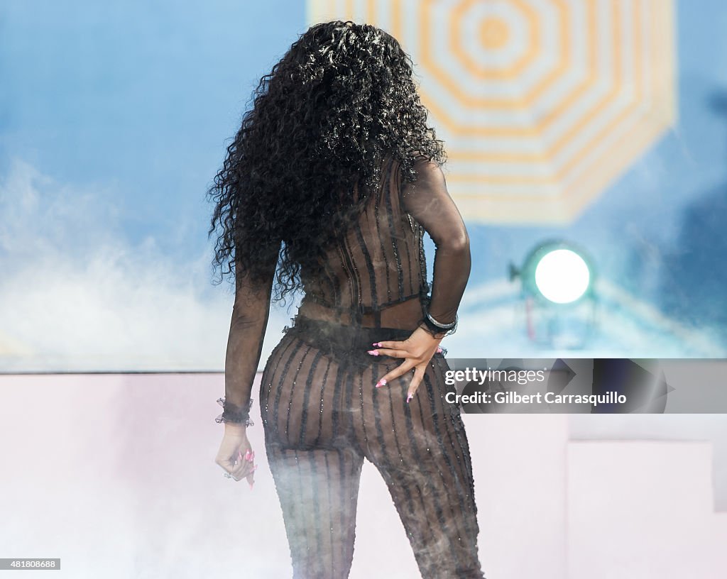 Nicki Minaj Performs On ABC's "Good Morning America"