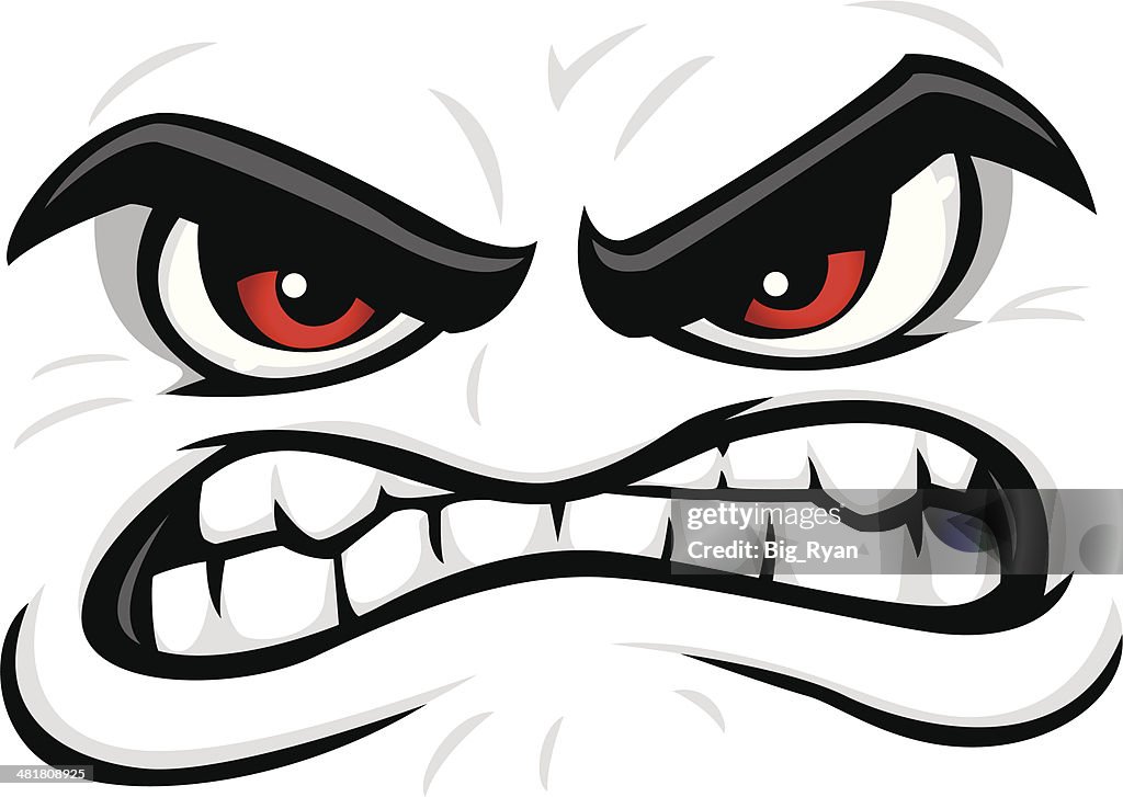 Angry Face High-Res Vector Graphic - Getty Images