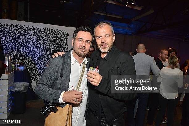 Tomas Muscionico attends the Frank LA Issue Release Celebration "No. 001 - No Place Like Home" Benefitting LAMP Community on July 23, 2015 in Los...