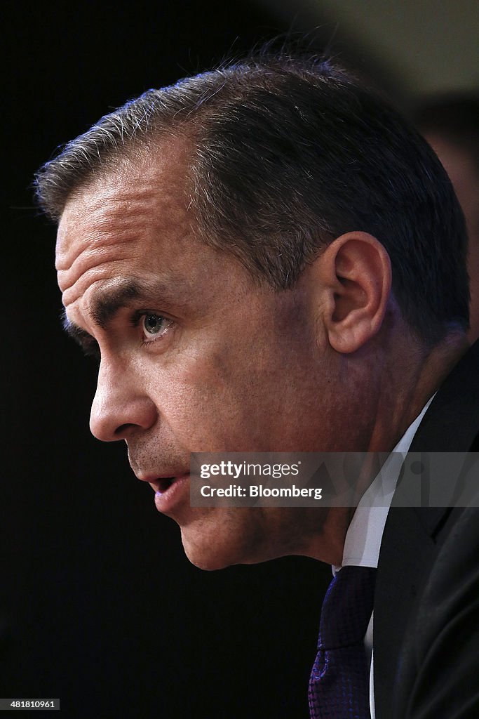 Bank Of England Governor Mark Carney News Conference In His Capacity As FSB Chairman