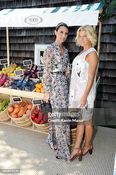 Tod's Creative Director Alessandra Facchinetti and founder of Baby Buggy Jessica Seinfeld attend Alessandra Facchinetti and Jessica Seinfeld's Baby...