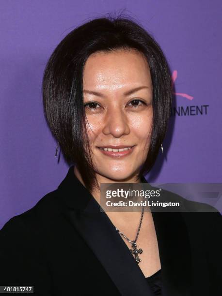 Choreographer Yako Miyamoto attends a screening of "Make Your Move" at Pacific Theatre at The Grove on March 31, 2014 in Los Angeles, California.