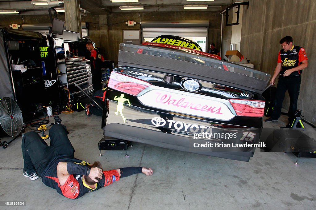 NASCAR Sprint Cup Series Crown Royal Presents the Jeff Kyle 400 at the Brickyard - Practice