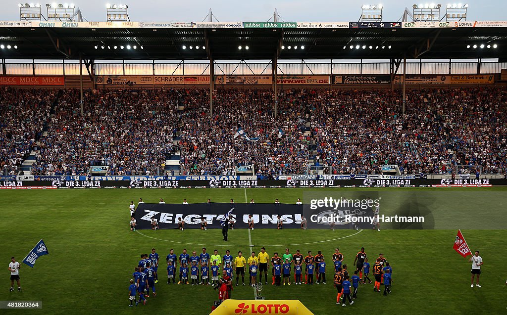 1. FC Magdeburg v RW Erfurt - 3. Liga