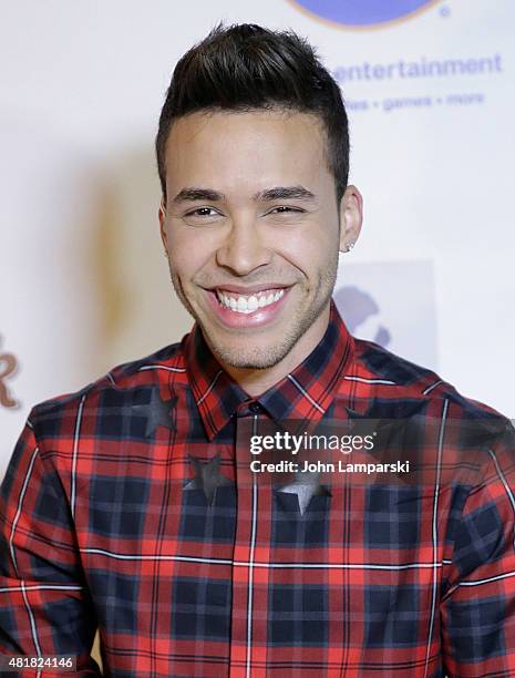 Prince Royce attends the "Double Vision" album release event at Hard Rock Cafe Yankee Stadium on July 24, 2015 in New York City.