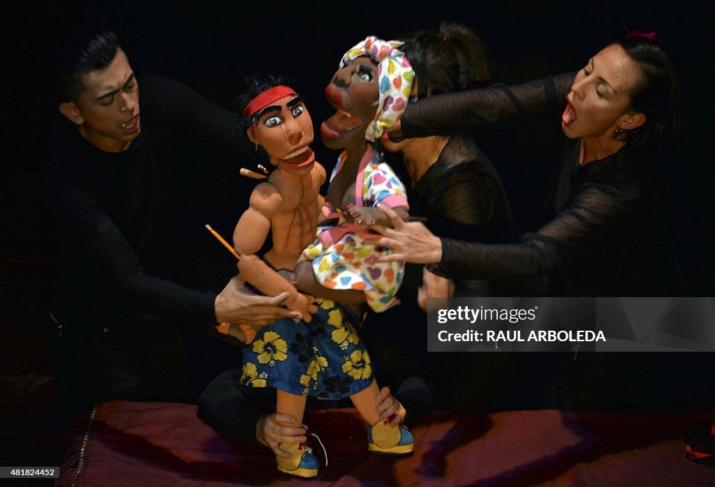 COLOMBIA-PUPPET PORN-THEATER