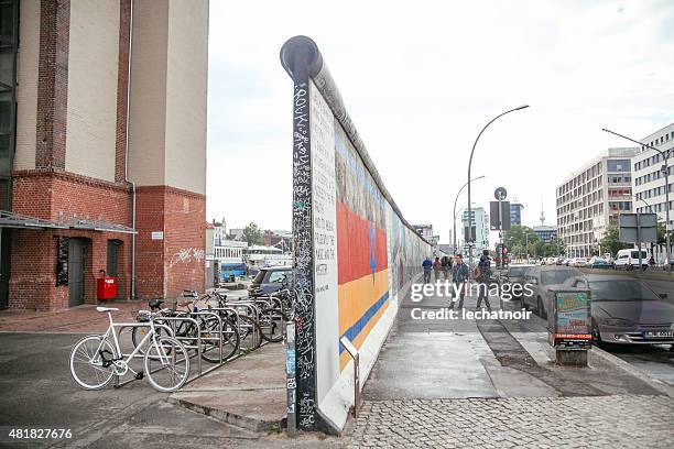 muro de berlín - muro de berlín fotografías e imágenes de stock