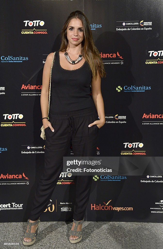 Juanes Madrid Concert Photocall