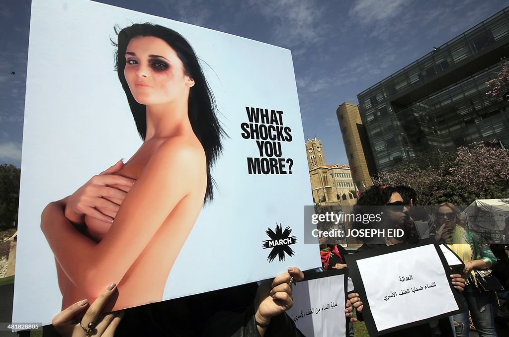 LEBANON-SOCIETY-WOMEN-RIGHT-PROTEST