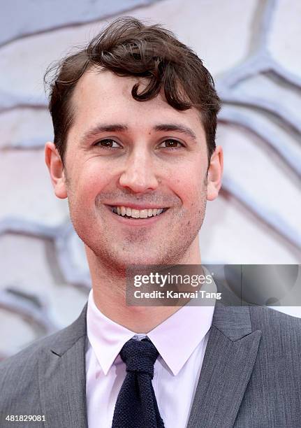 Ben Lloyd-Hughes attends the European premiere of "Divergent" at Odeon Leicester Square on March 30, 2014 in London, England.