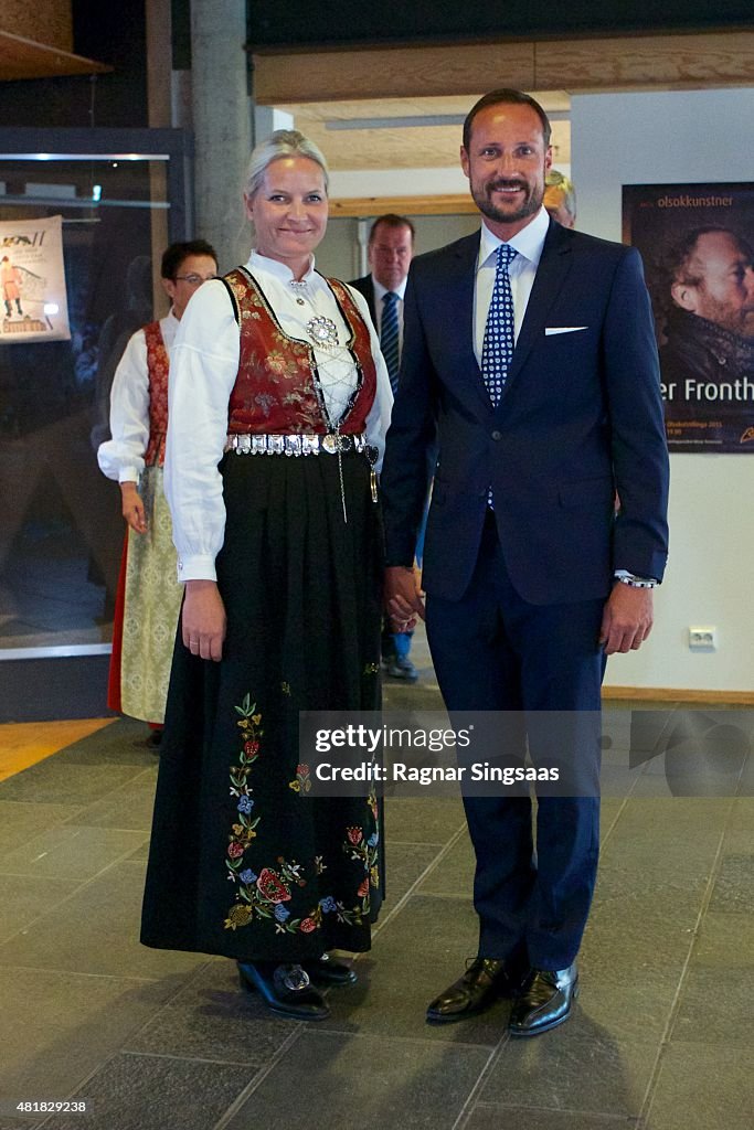 Norwegian royals Attend The Saint Olav Festival 2015
