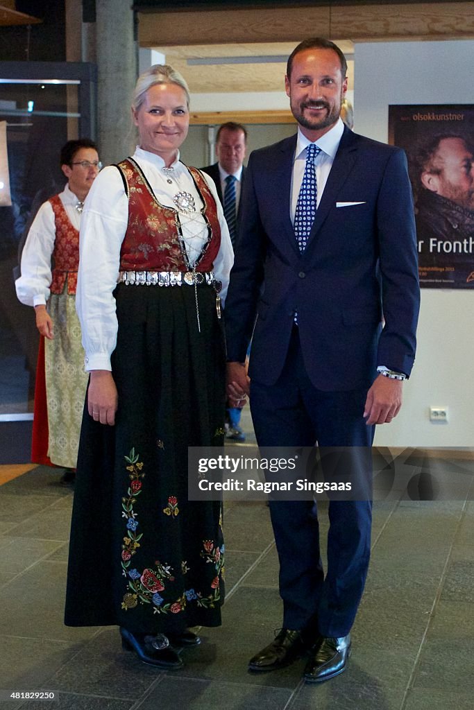 Norwegian Royals Attend The Saint Olav Festival 2015