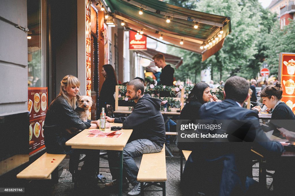 Berlim Kreuzber cafe