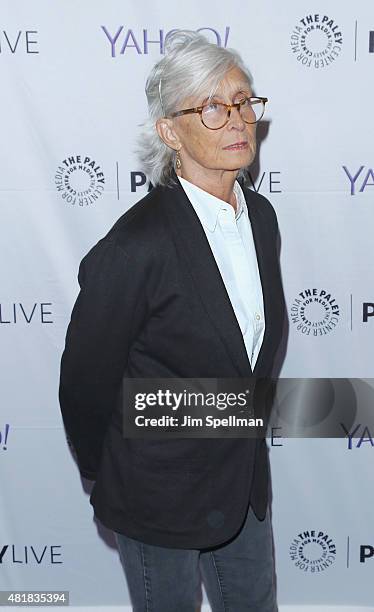 Choreographer Twyla Tharp attends The Paley Center For Media presents: Paley Centennial Salute to Frank Sinatra on July 24, 2015 in New York City.