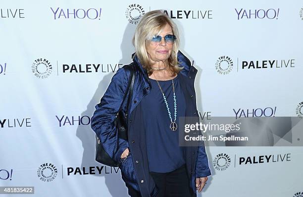 Singer Nancy Sinatra attends The Paley Center For Media presents: Paley Centennial Salute to Frank Sinatra on July 24, 2015 in New York City.