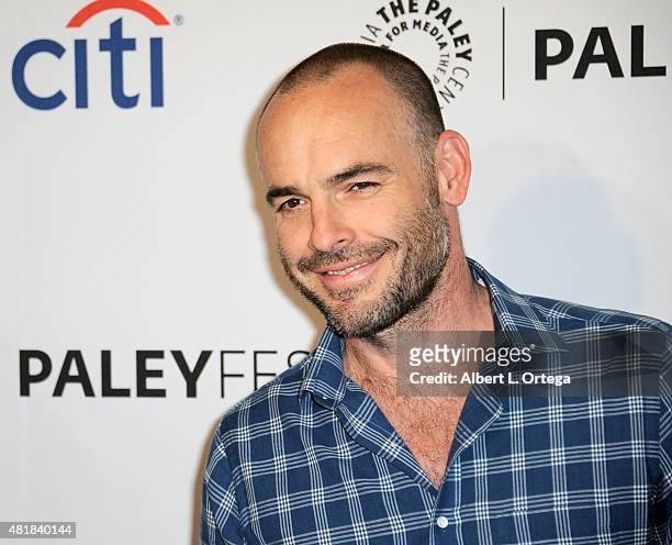Actor Paul Blackthorne participates in The Paley Center For Media's 32nd Annual PALEYFEST LA featuring The CW's "Arrow" and "The Flash" held at The...