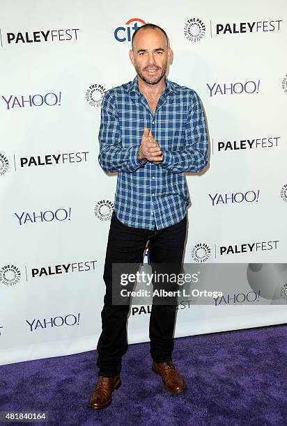 Actor Paul Blackthorne participates in The Paley Center For Media's 32nd Annual PALEYFEST LA featuring The CW's "Arrow" and "The Flash" held at The...