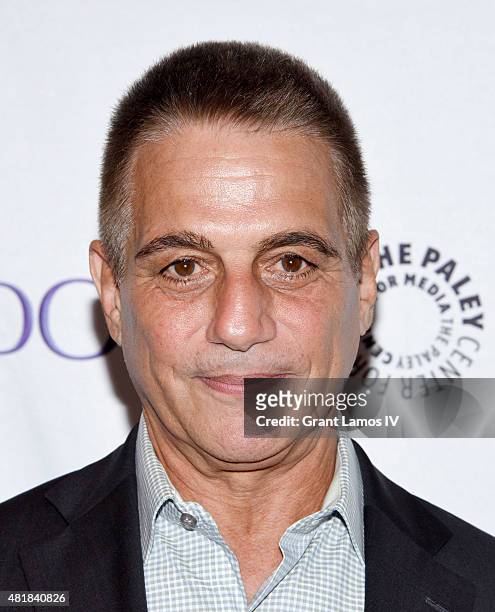 Tony Danza attends The Paley Center for Media presents: Paley Centennial Salute to Frank Sinatra at The Paley Center for Media on July 24, 2015 in...