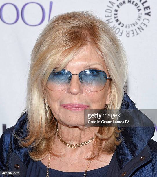 Nancy Sinatra attends The Paley Center for Media presents: Paley Centennial Salute to Frank Sinatra at The Paley Center for Media on July 24, 2015 in...