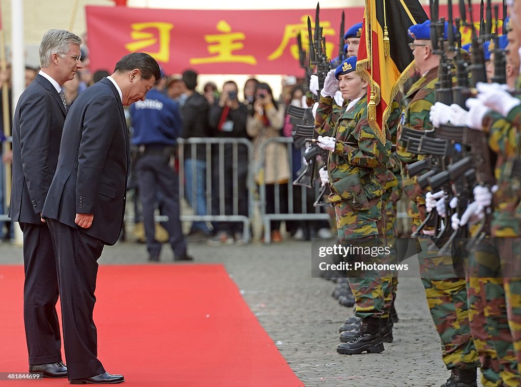 Chinese President Xi Jinping Visits Bruges