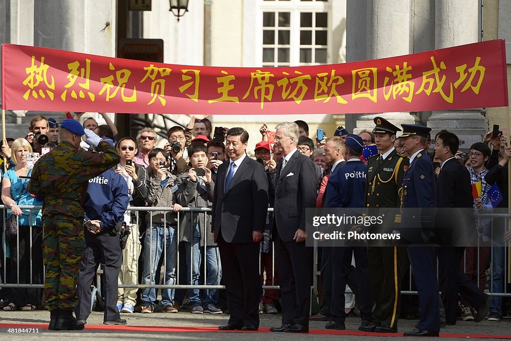 Chinese President Xi Jinping Visits Bruges