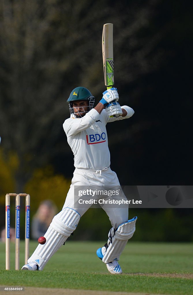 Oxford MCCU v Nottinghamshire