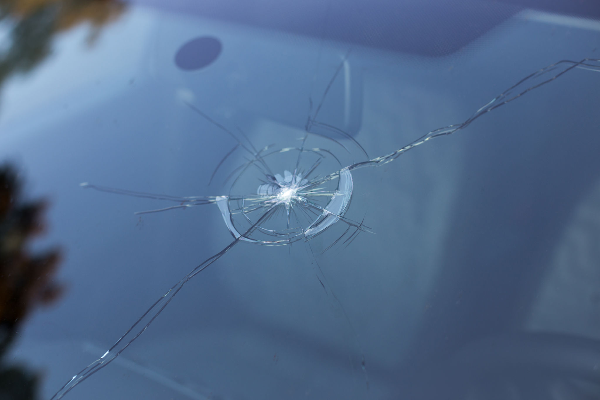windshield damage